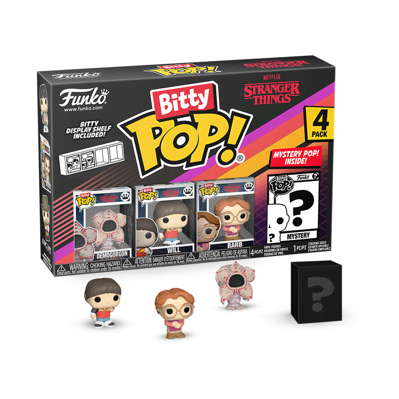 Bitty Pop! Stranger Things 4-Pack Series 1