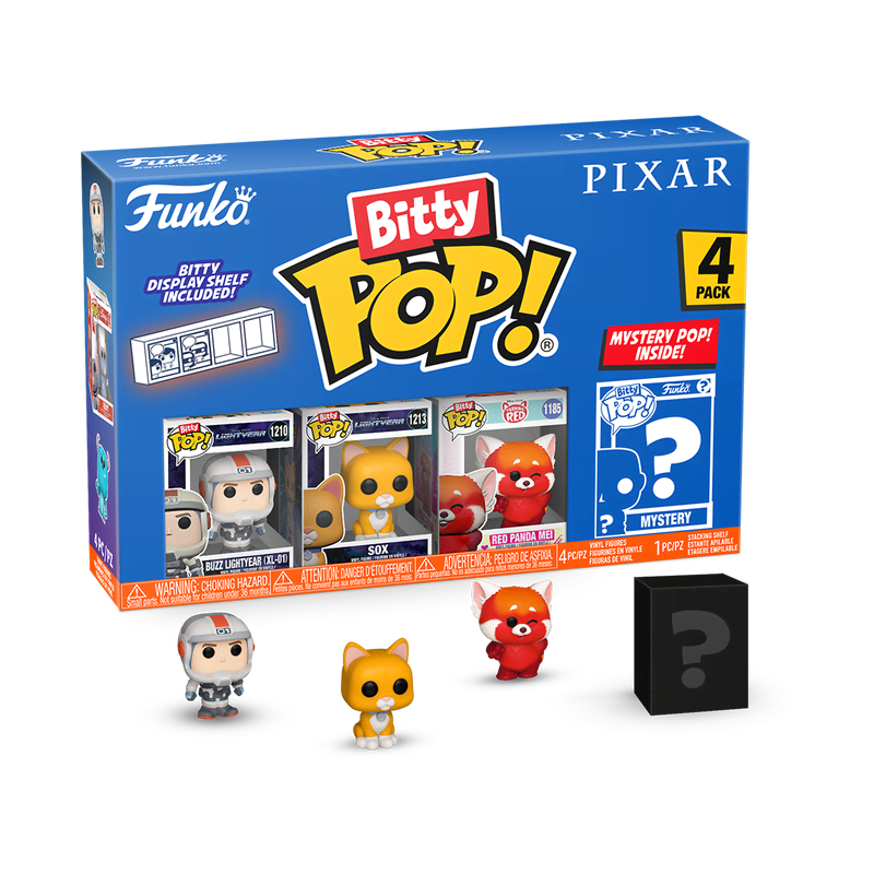 Bitty Pop! Pixar 4-Pack Series 1