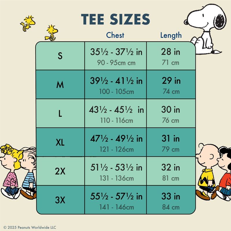 Peanuts Snoopy & Gang Unisex Ringer Tee - Image 5