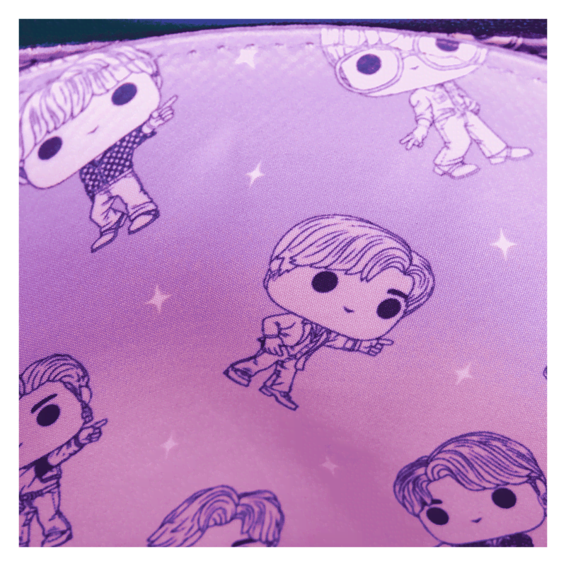 Funko Pop! By Loungefly BTS Iridescent Quilted Crossbody Bag - Image 10