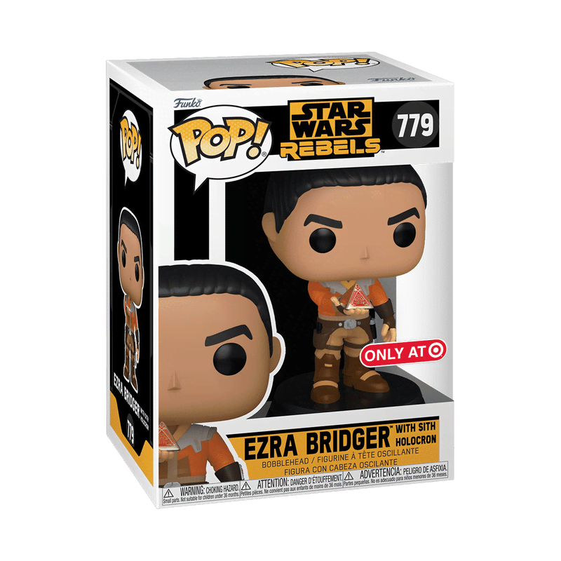 Pop! Ezra Bridger with Sith Holocron - Image 2
