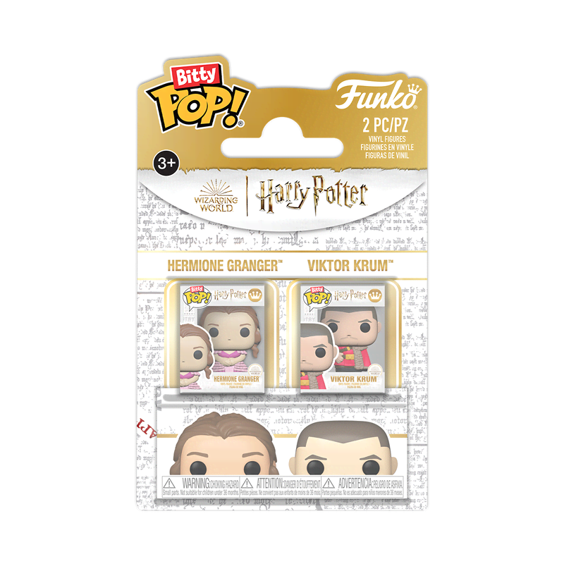 Bitty Pop! Hermione Granger & Viktor Frum 2-Pack