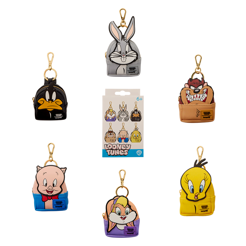Looney Tunes Cosplay Mystery Mini Backpack Keychain Charm