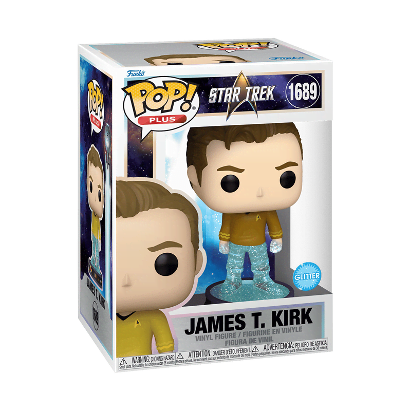 Pop! Plus James T. Kirk (Transporter) (Glitter) - Image 2