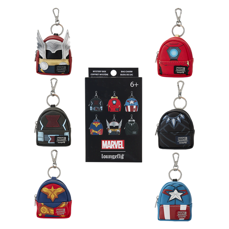 Marvel Avengers Cosplay Mystery Mini Backpack Keychain Charm