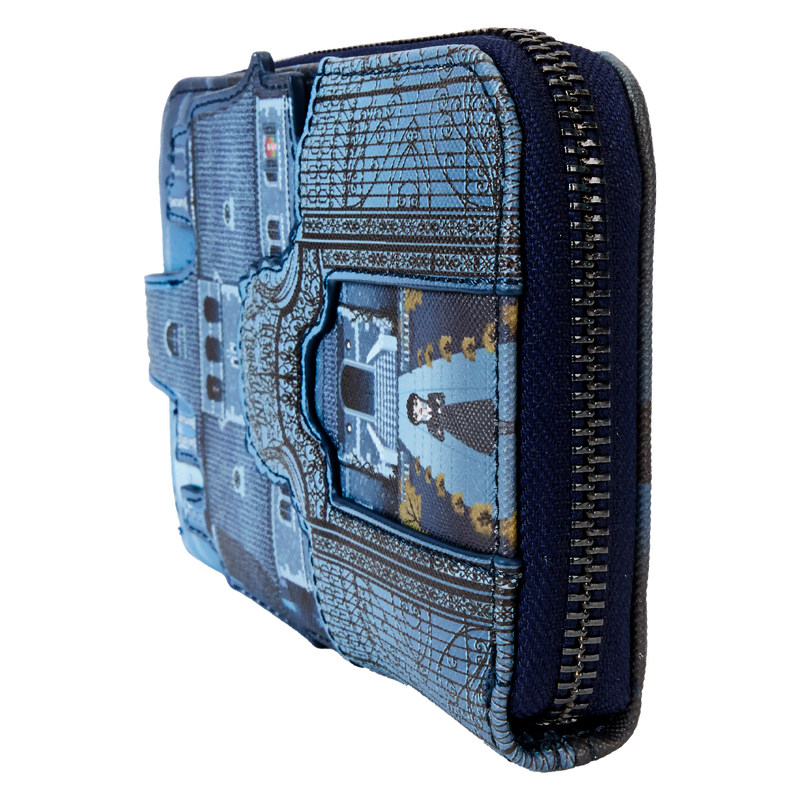 Wednesday Nevermore Academy Castle Zip Around Wallet - Image 4