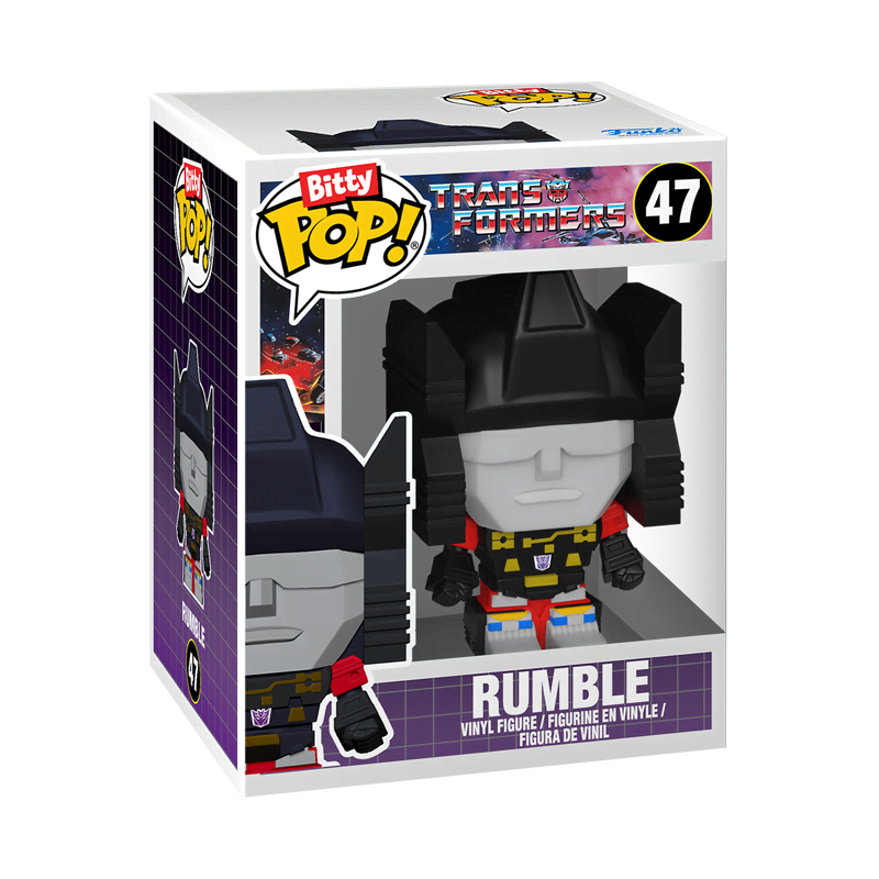 Bitty Pop! Bitty Bot Soundwave with Rumble - Image 5