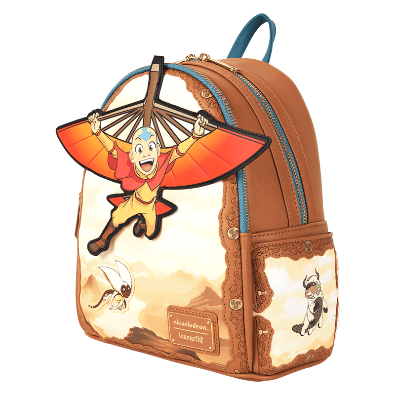 Avatar: The Last Airbender Aang Glider Staff Mini Backpack - Image 4