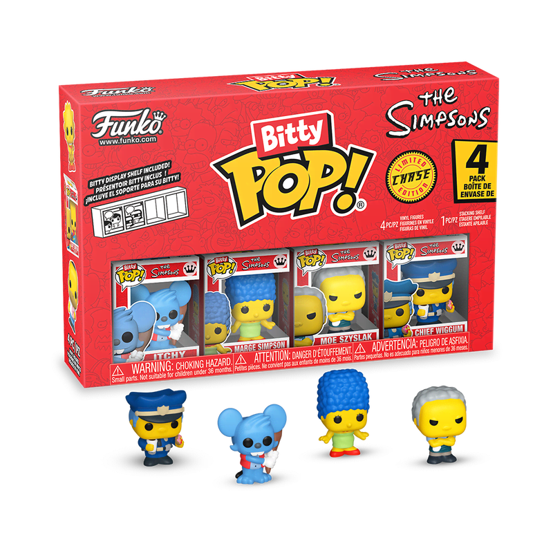 Bitty Pop! The Simpsons 4-Pack Series 2