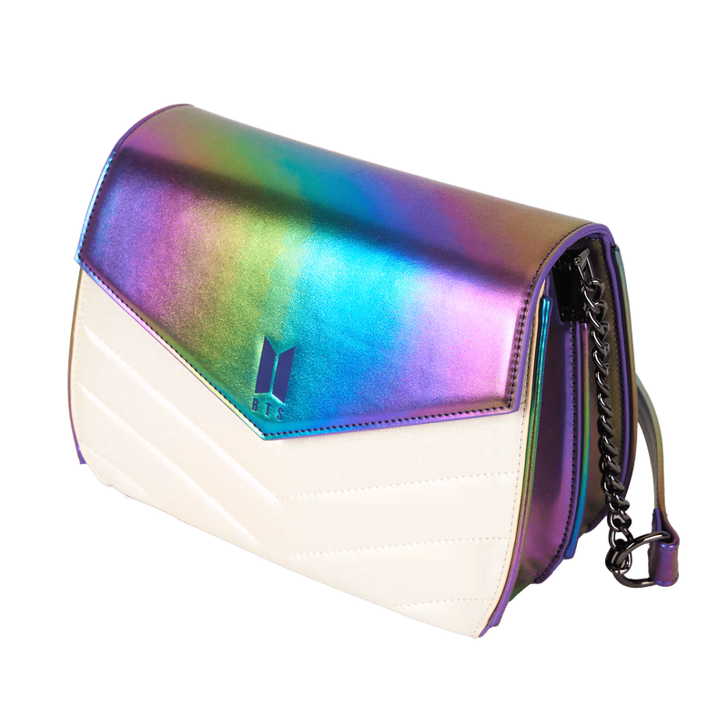 Funko Pop! By Loungefly BTS Iridescent Quilted Crossbody Bag - Image 4