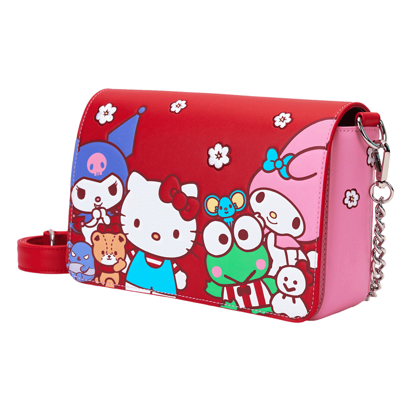 Sanrio Hello Kitty & Friends Color Block Crossbody Bag - Image 4