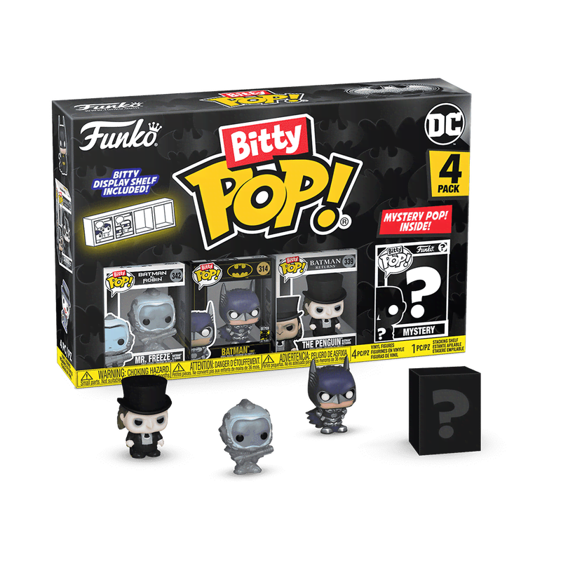 Bitty Pop! Batman 85th Anniversary 4-Pack Series 3