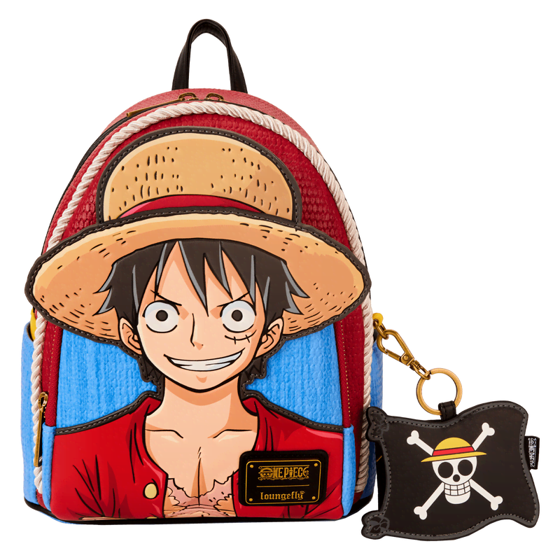 NYCC Limited Edition One Piece Luffy Cosplay Mini Backpack With Coin Bag