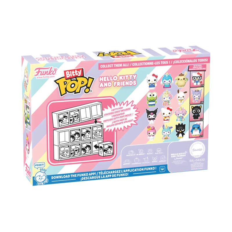 Bitty Pop! Hello Kitty and Friends 4-Pack Series 1 - Image 3