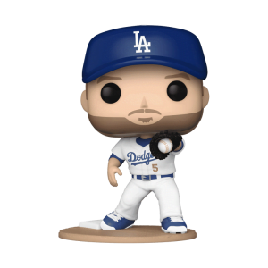 Pop! Freddie Freeman Catching on Base