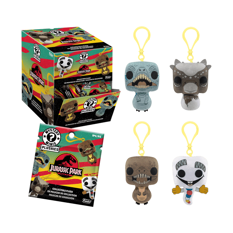 Jurassic Park Plush Keychain Mystery Minis