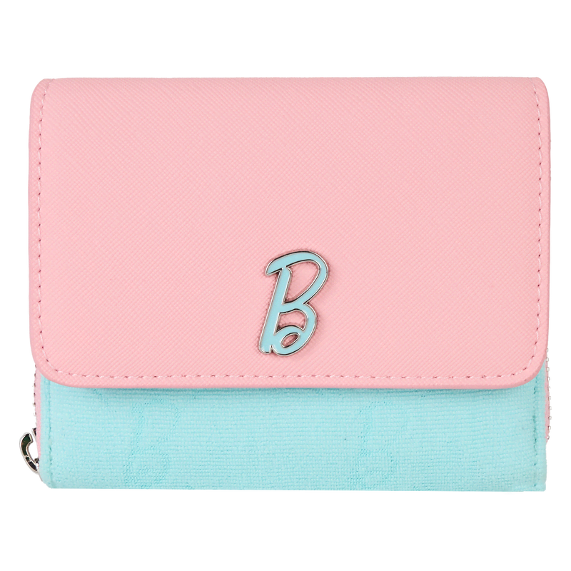 Classic Barbie Terry Cloth Zip Around Wallet
