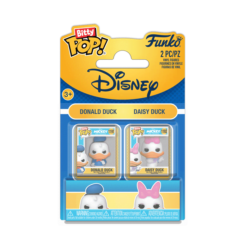 Bitty Pop! Donald & Daisy Duck 2-Pack