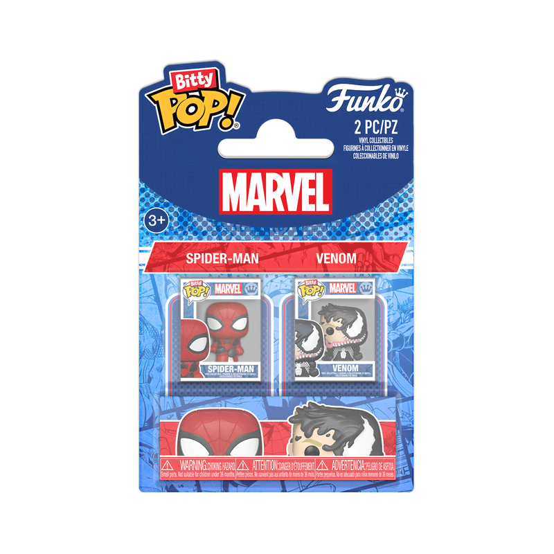 Bitty Pop! Spider-Man & Venom 2-Pack