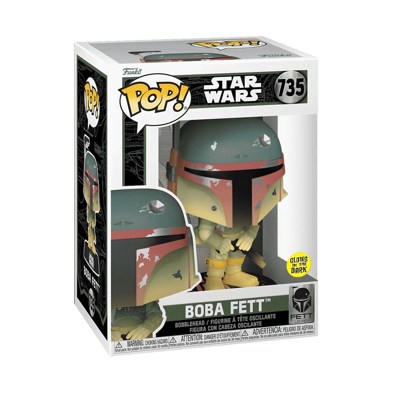 Pop! Boba Fett with Rifle (Glow) - Image 2
