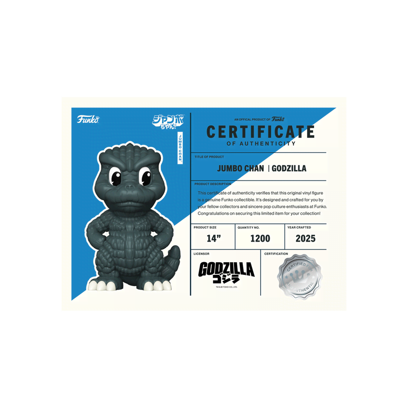 Jumbo Chan Godzilla 14 Vinyl Collectible - Image 5