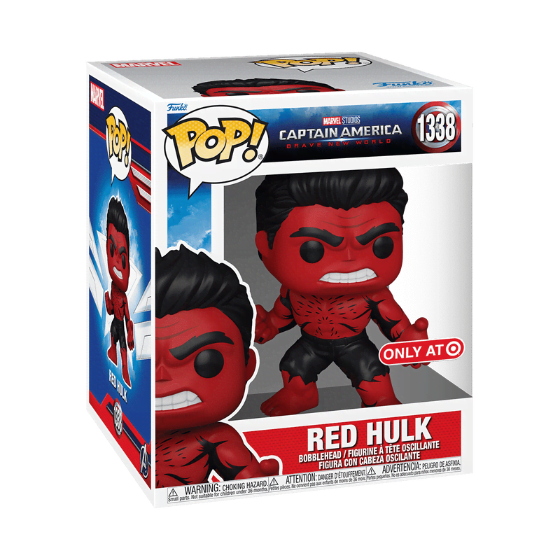 Pop! Super Red Hulk (Comic Deco) - Image 2