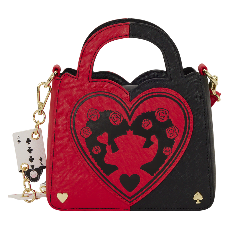 Alice in Wonderland Exclusive Queen of Hearts Crossbody Bag