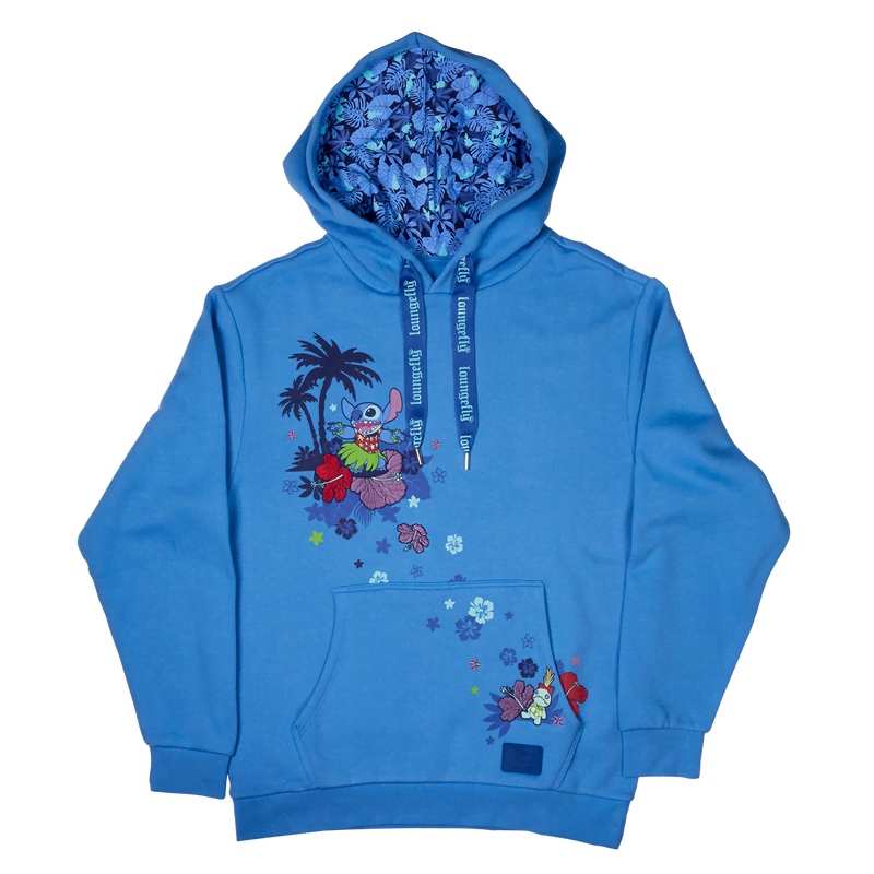 SDCC Limited Edition Stitch Floral Unisex Hoodie