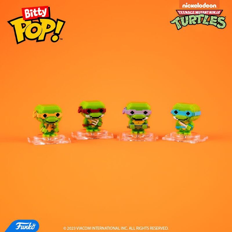 Bitty Pop! Teenage Mutant Ninja Turtles 4-Pack Series 4 - Image 2