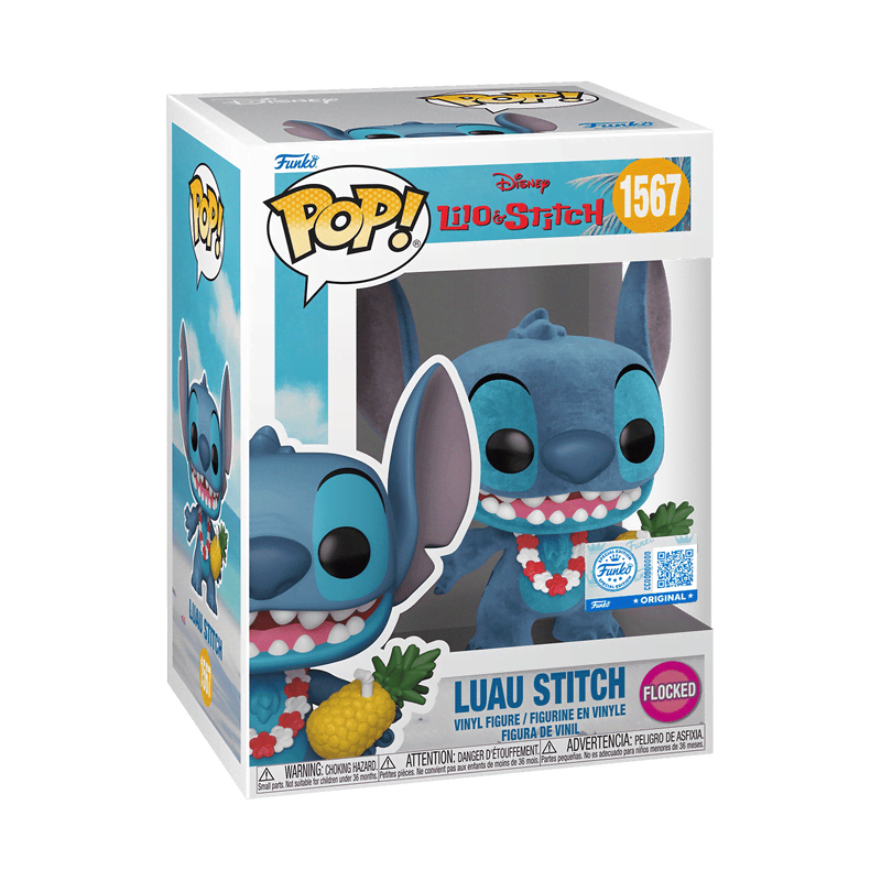 Pop! Luau Stitch (Flocked) - Image 2