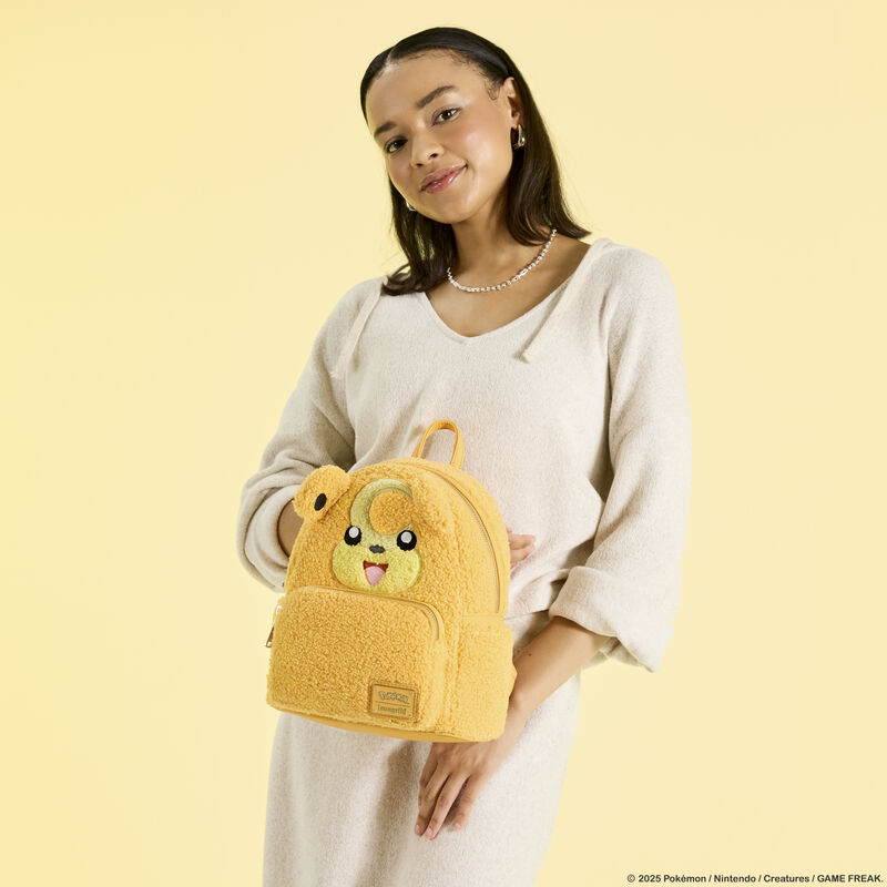 Pok??mon Teddiursa Limited Edition Sherpa Cosplay Mini Backpack - Image 2