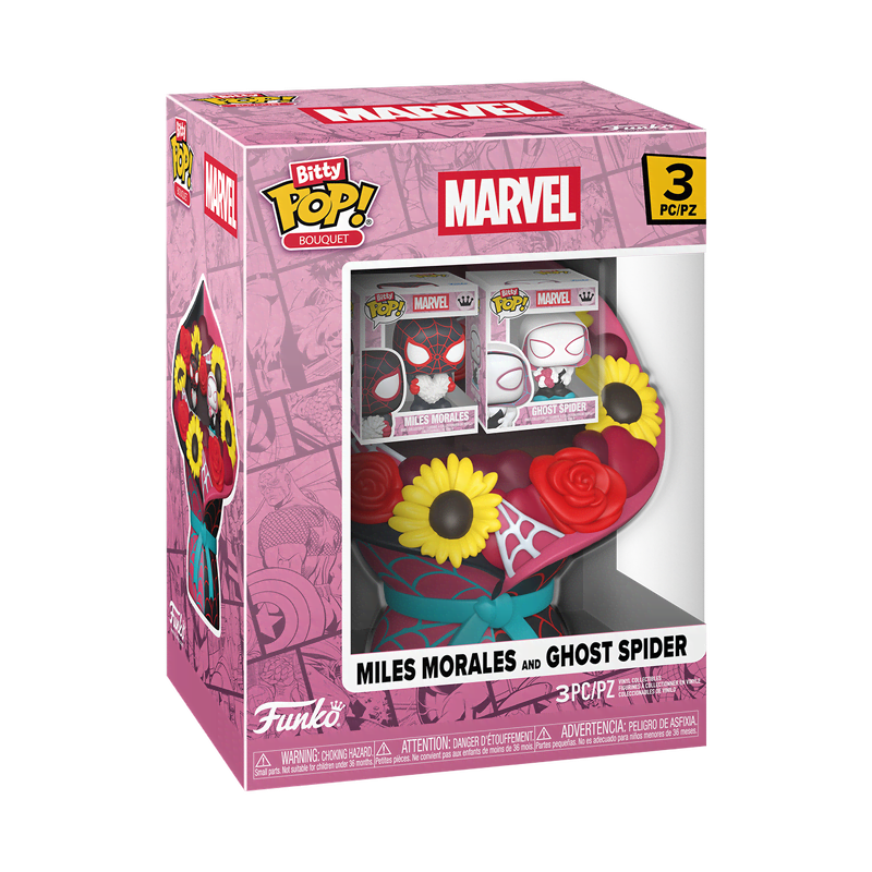 Bitty Pop! Bouquet Mile Morales & Ghost Spider (Valentine) - Image 3
