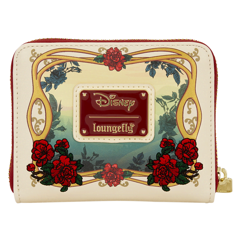 Beauty and the Beast Exclusive Belle Floral Zip Around Wallet - Image 4
