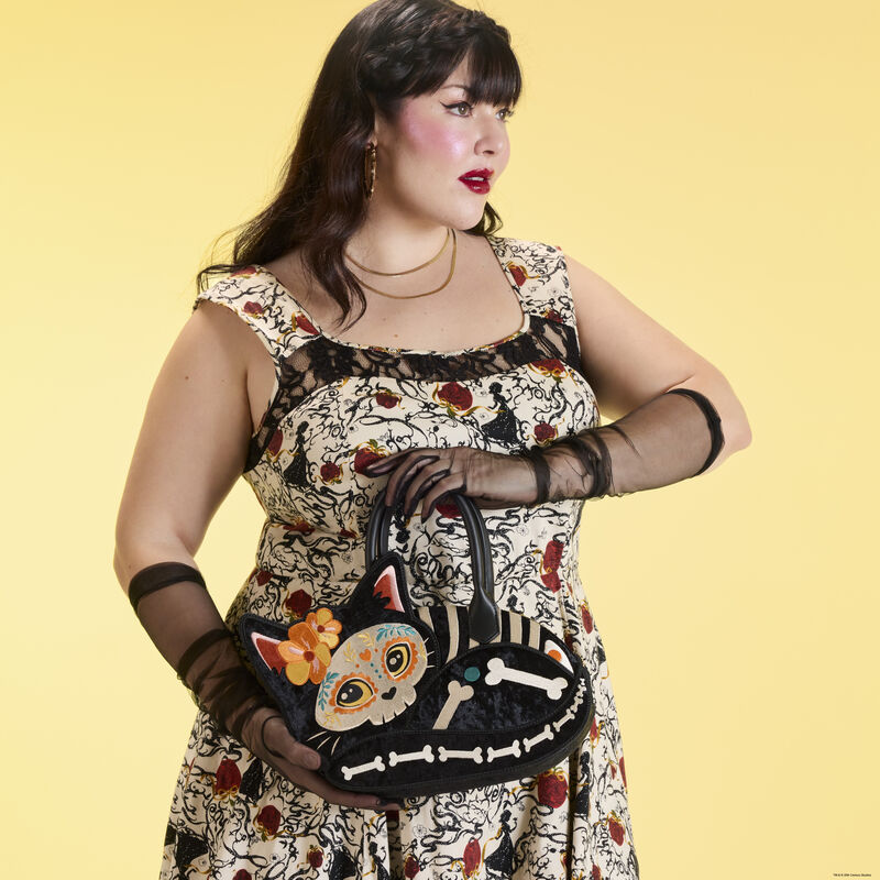 Loungefly D??a de los Muertos Cat Alebrije Crossbody Bag - Image 2