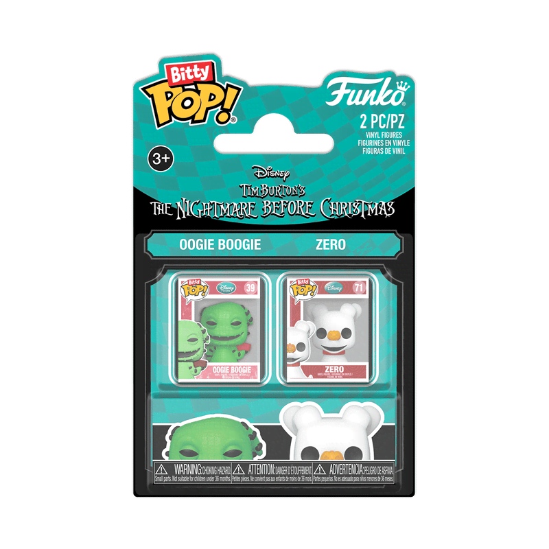 Bitty Pop! Oogie Boogie & Zero 2-Pack