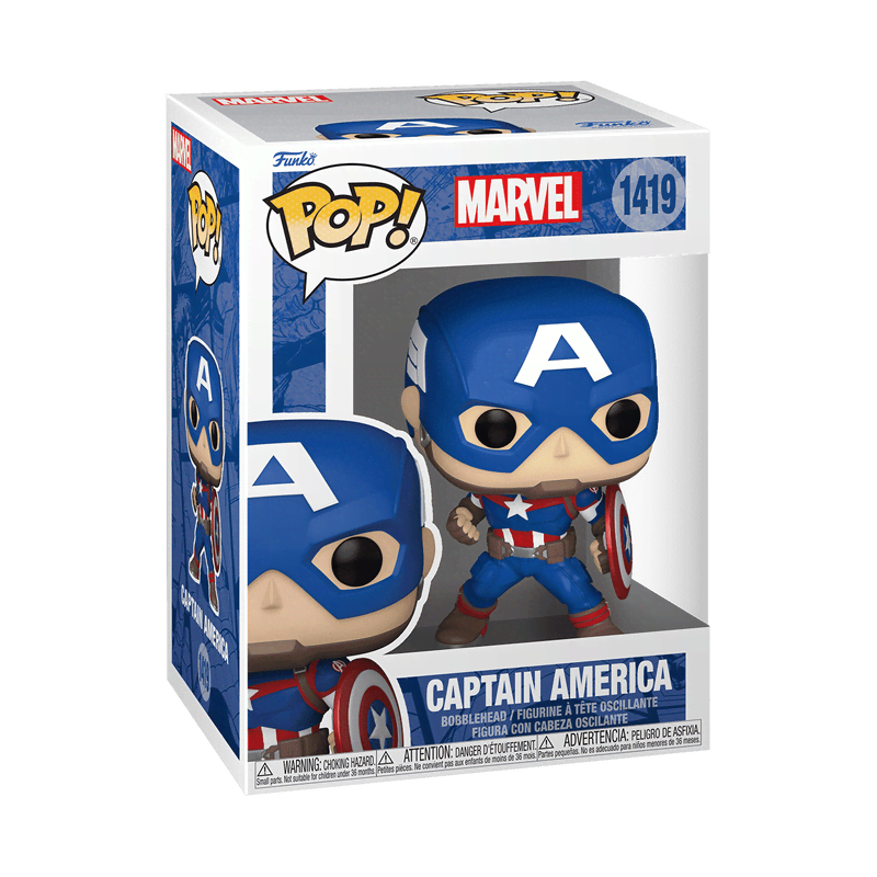 Pop! Captain America (Marvel New Classics) - Image 2