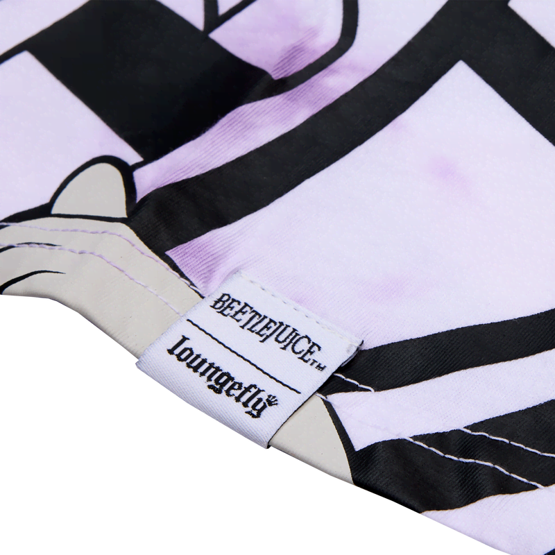 Beetlejuice & Lydia Deetz Reversible Tie-Dye Unisex Tee - Image 5