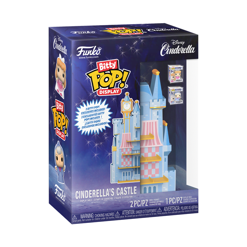 Bitty Pop! Display Cinderella's Castle