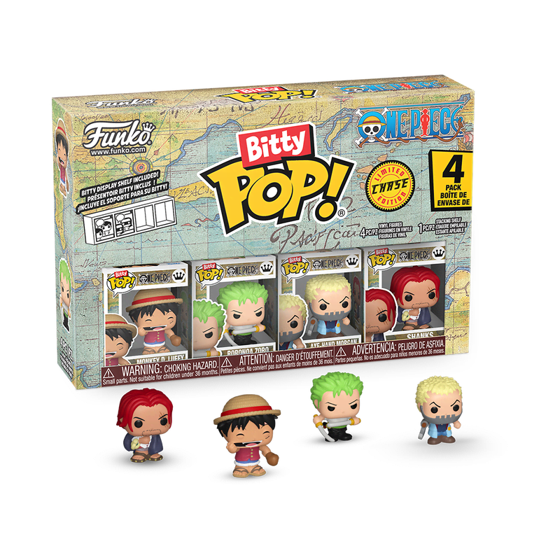 Bitty Pop! One Piece 4-Pack Series 1