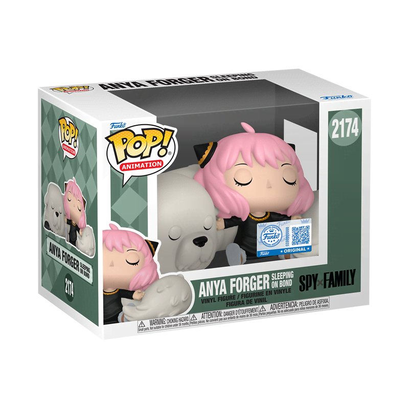 Pop! Premium Anya Forger Sleeping on Bond - Image 2