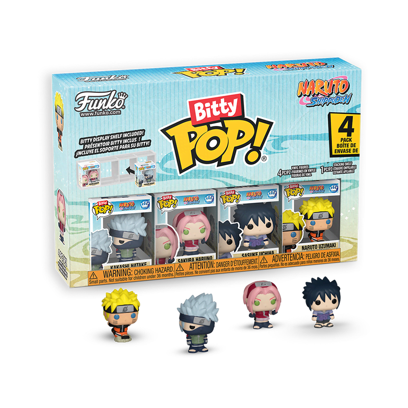 Bitty Pop! Naruto 4-Pack Series 1