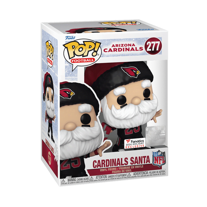 Pop! Cardinals Santa (Throwing) - Image 2