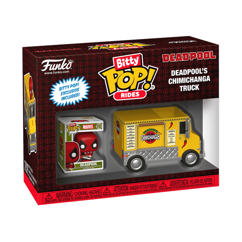 Bitty Pop! Rides Deadpool's Chimichanga Truck - Image 3