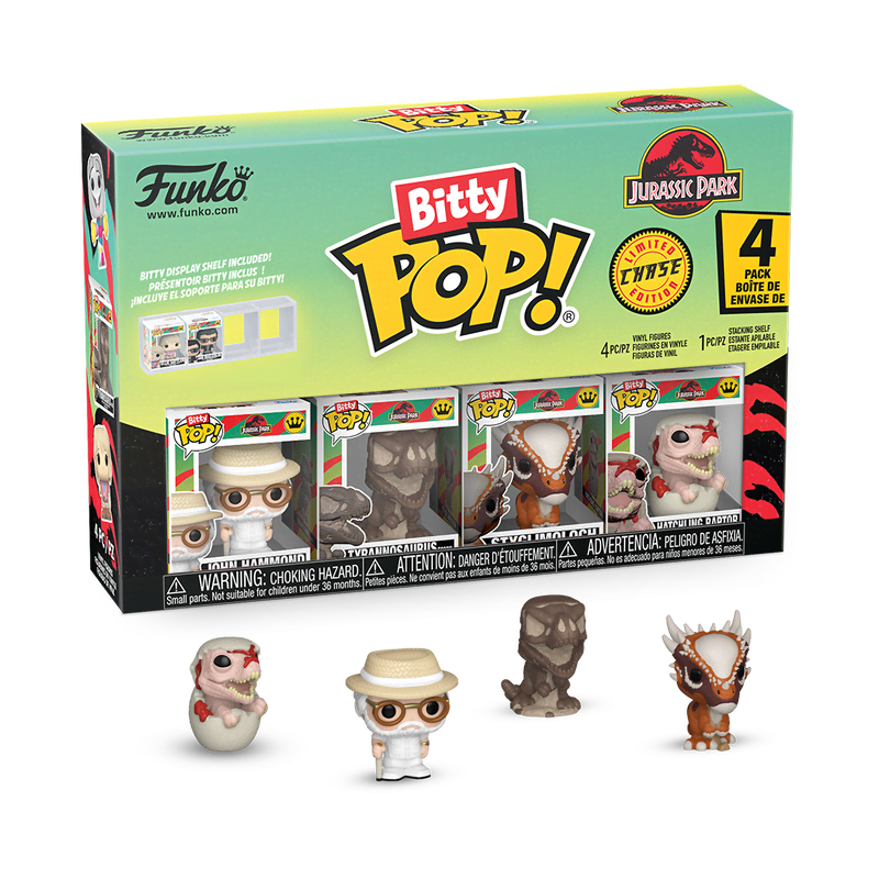Bitty Pop! Jurassic Park 4-Pack Series 2 - Image 3