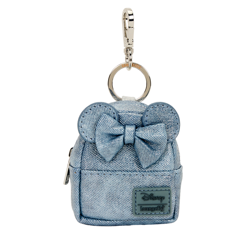 Minnie Mouse Glitter Mystery Mini Backpack Keychain Charm - Image 4