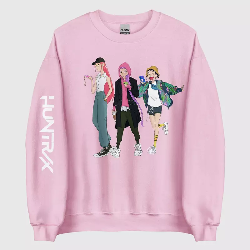 KPop Demon Hunters Off Duty HUNTR/X Sweatshirt - Image 2