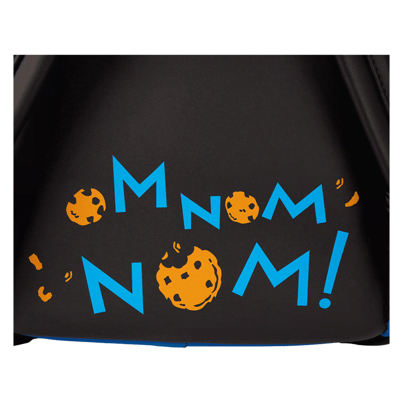 Sesame Street Cookie Monster Plush Cosplay Mini Backpack With Coin Bag - Image 13
