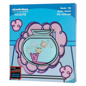 NYCC Limited Edition The Fairly OddParents Lenticular 3″ Collector Box Pin