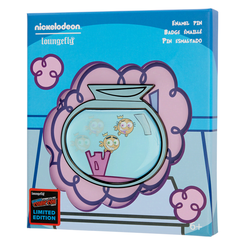 NYCC Limited Edition The Fairly OddParents Lenticular 3″ Collector Box Pin