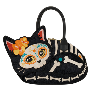 Loungefly D??a de los Muertos Cat Alebrije Crossbody Bag